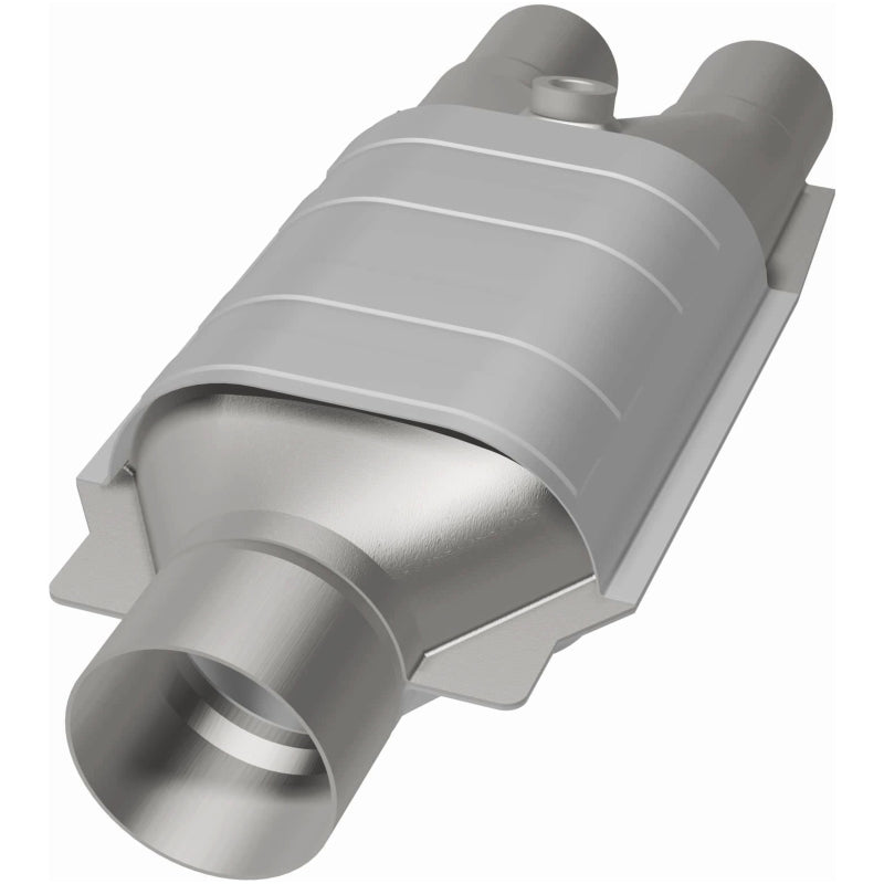 MagnaFlow Universal Catalytic Converter 3 inch/2 inch Single/dual with O2 - 51047