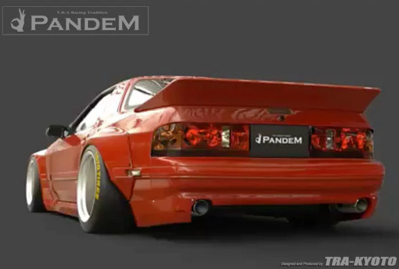 GReddy Pandem 85-92 Mazda RX-7 FC3S Rear Diffuser from gre17040330 - 17040335