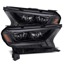 Load image into Gallery viewer, AlphaRex 19-21 Ford Ranger LUXX LED Proj Headlights Plank Style Alpha Black w/Seq Signal/DRL - 880121