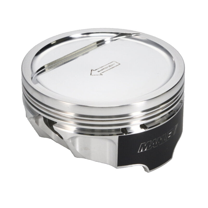 Manley Chevrolet LS Piston Set - 4.185in Bore 1.115in CH, -18.00 CC - 566360CE-8