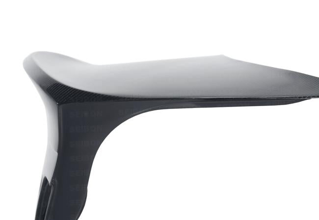 Seibon 99-04 BMW 3 Series 2DR E46 CSL Carbon Fiber Trunk Lid - TL9904BMWE462D-C