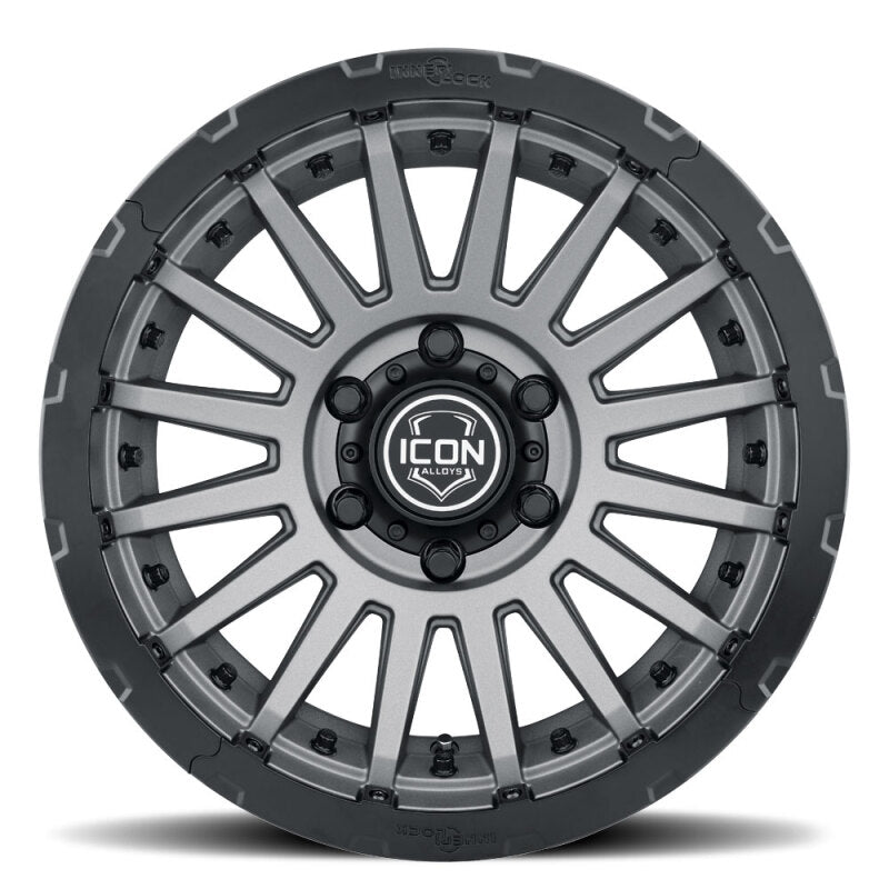 ICON Alloys Recon Pro Satin Charcoal- 18 X 9 - 8 X 170- 6MM 65.25n BS - 23618908152CH