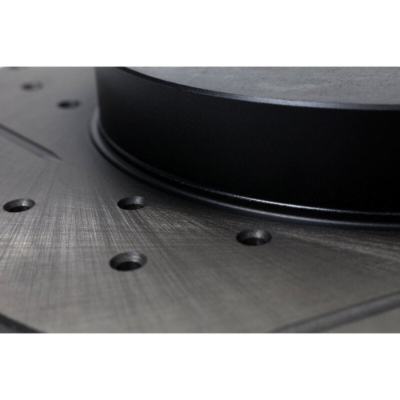 BLOX Racing Slotted And Cross-Drilled Rotor Left Side - BXBS-10150-L