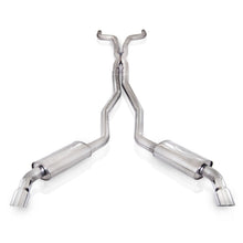 Load image into Gallery viewer, Stainless Works 2010-15 Camaro 6.2L 3in Exhaust X-Pipe S-Tube Turbo Mufflers Polished Tips - CA10CB