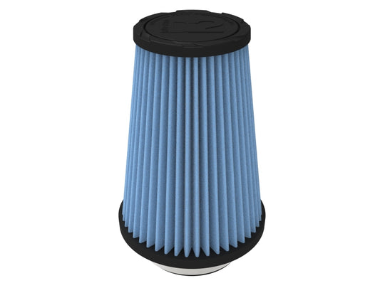 aFe POWER Universal Clamp-On Air Filter w/ D2 Dura-Dry Media - 3-1/2in F x 6in B x 4in T x 8in H - 21-35008V