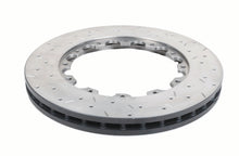 Load image into Gallery viewer, DBA 06-12 Chevrolet Corvette Z06 5000 Series Drilled and Slotted Front Replacement Rotor - DBA52992.1XS