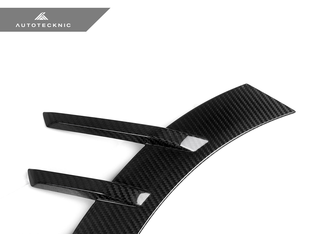 AutoTecknic Dry Carbon Front Fender Arch Trim Set - BMW G87 M2