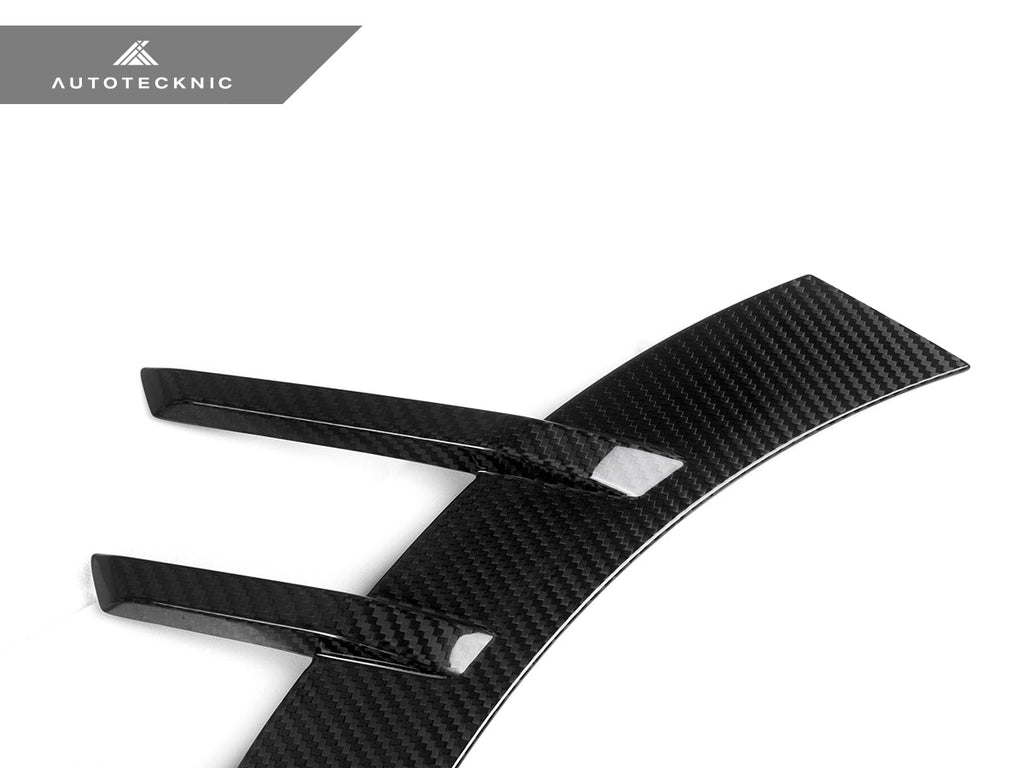 AutoTecknic Dry Carbon Front Fender Arch Trim Set - BMW G87 M2
