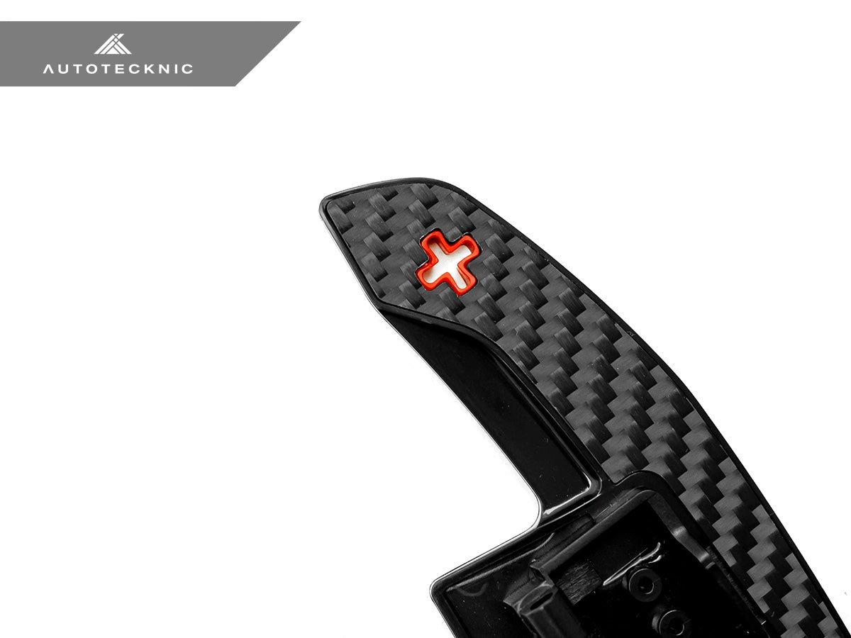 AutoTecknic Carbon Fiber V2 Pole Position Shift Paddles - BMW G9X M5 & More 2024-Up