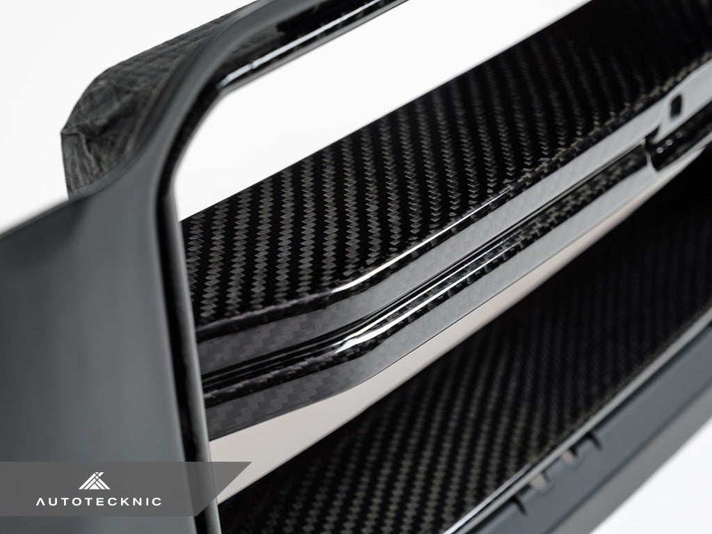 AutoTecknic Dry Carbon Corsa Front Grille - BMW G87 M2
