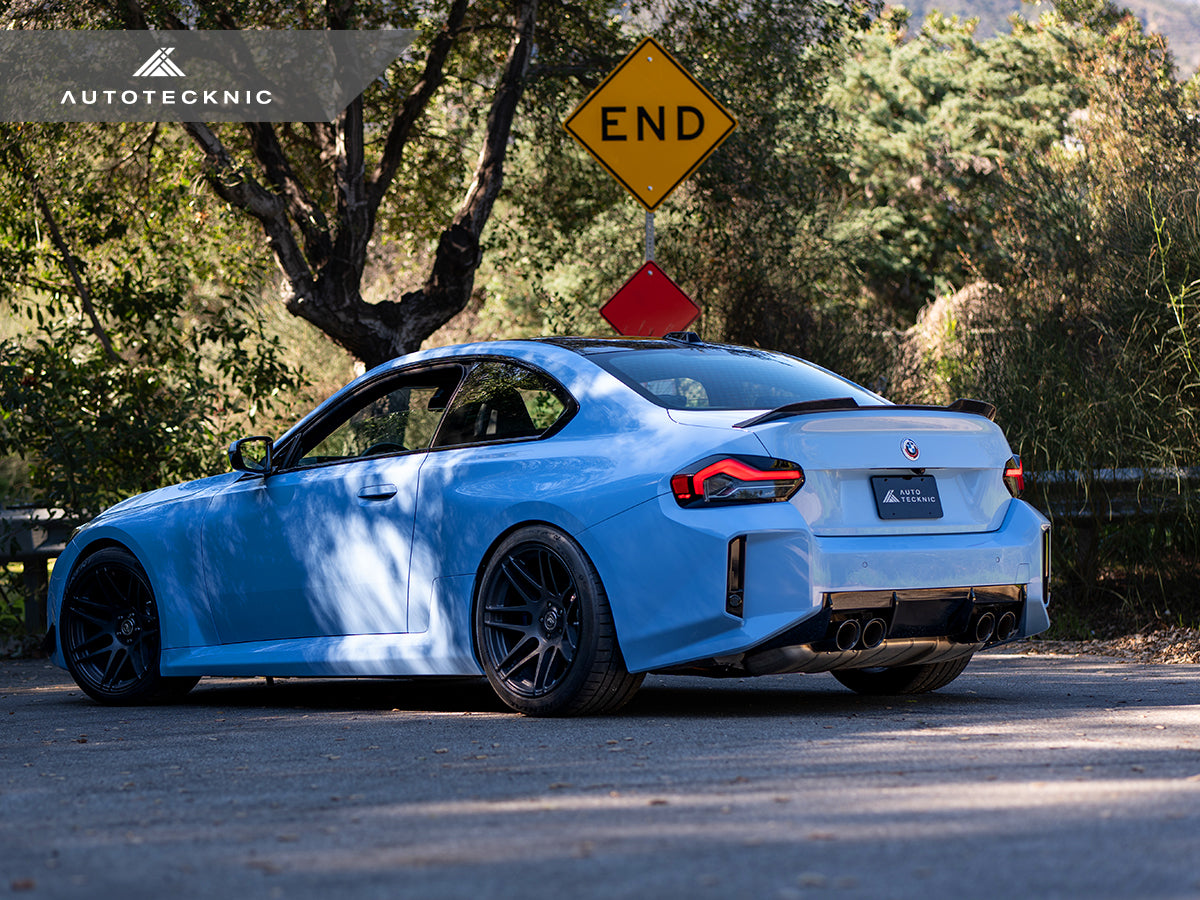 AutoTecknic Dry Carbon Corsa Trunk Spoiler - BMW G87 M2