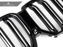 Load image into Gallery viewer, AutoTecknic Dual-Slats Gloss Black Front Grille - BMW G06 X6 LCI