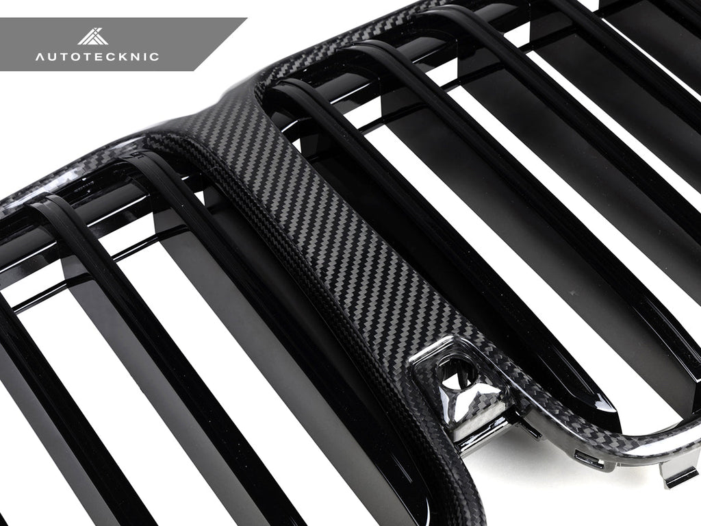 AutoTecknic Dry Carbon Fiber Front Grille - BMW G07 X7 LCI