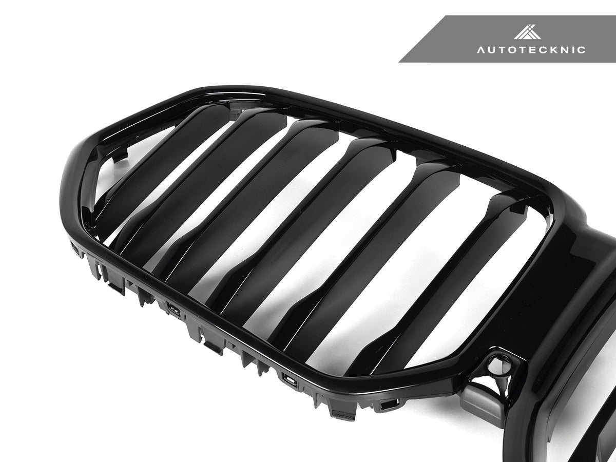 AutoTecknic Painted Glazing Black Front Grille - BMW G06 X6 LCI
