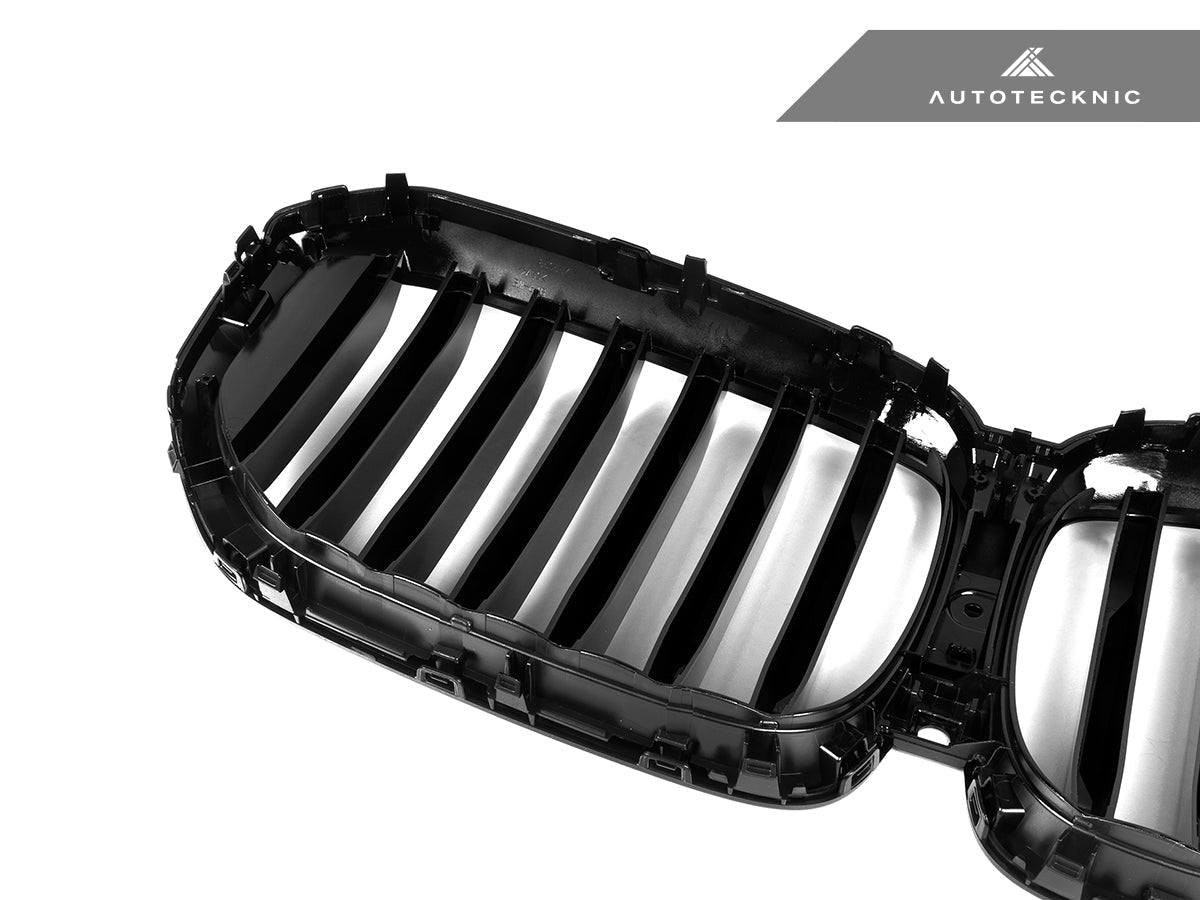 AutoTecknic Gloss Black Front Grille - BMW G05 X5 LCI