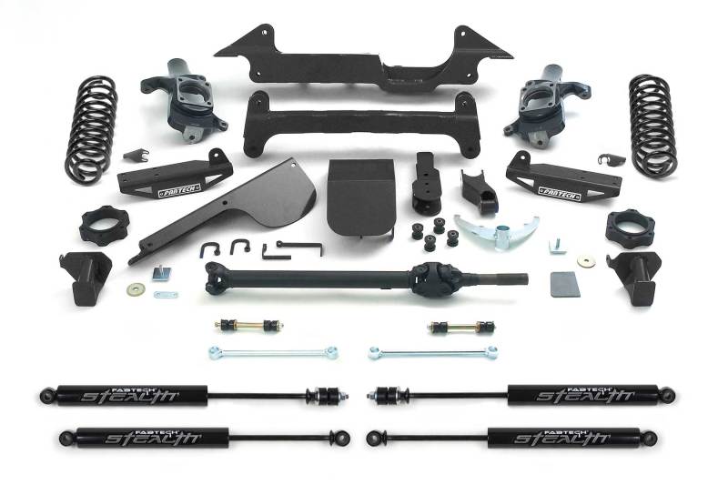Fabtech 03-08 Hummer H2 Suv/Sut 4WD w/Rr Coil Springs 6in Perf Sys w/Stealth - K5000M