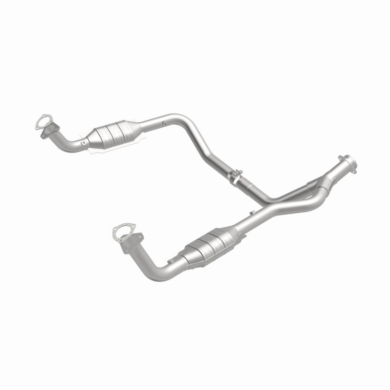 MagnaFlow DF Cat. Conv 95-99 Range Rover 4.0/4.6L GEMS Y-Pipe Assembly *NOT FOR SALE IN CALIFORNIA* - 93694