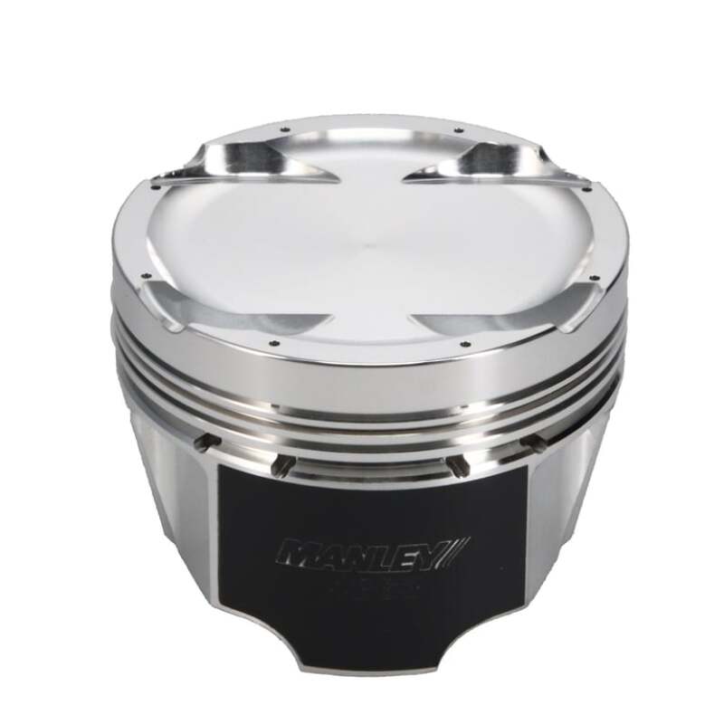 Manley Mitsubishi Evo VIII/IX 4G63/4G63T 85.5mm Bore 8.5:1 Comp Ratio -12.1cc Dish T/T Piston Set - 606305CE-4