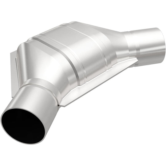 MagnaFlow Universal Catalytic Converter 2.5 Angled In/Out - 91086