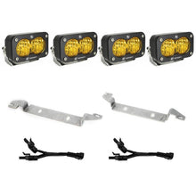 Load image into Gallery viewer, Baja Designs 2022+ Toyota Tundra S2 Sport Fog Pocket Kit - Baja Amber - 448081