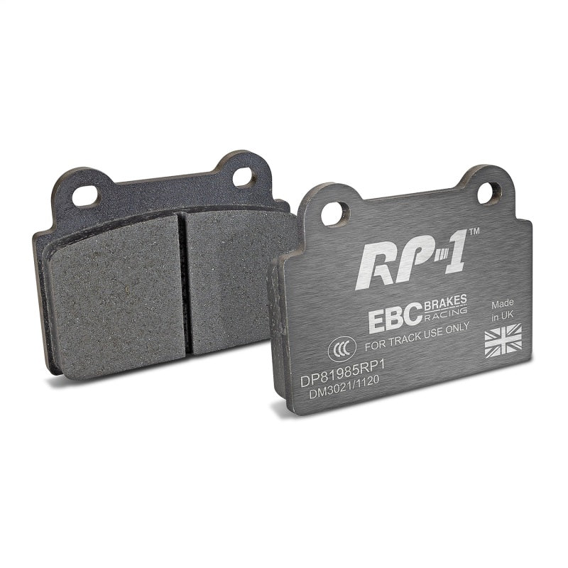 EBC Racing 08-16 Mitsubishi Lancer Evo X RP-1 Race Rear Brake Pads - DP81985RP1