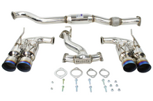 Load image into Gallery viewer, Invidia 08-14 Subaru WRX Hatchback Gemini Single Layer Titanium Tip Cat-back Exhaust - HS08ST5GM4ST