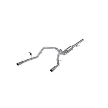 Load image into Gallery viewer, MBRP 14 Chevy/GMC 1500 Silverado/Sierra 4.3L V6/5.3L V8 Dual Split Rear Alum 3in Cat Back Exhaust - S5084AL