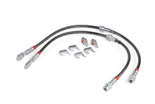 Load image into Gallery viewer, APR 15-20 Audi A3/A3 Quattro/S3/15-24 VW Golf R Braided Stainless Steel Brake Line Set - Front - BRK00050