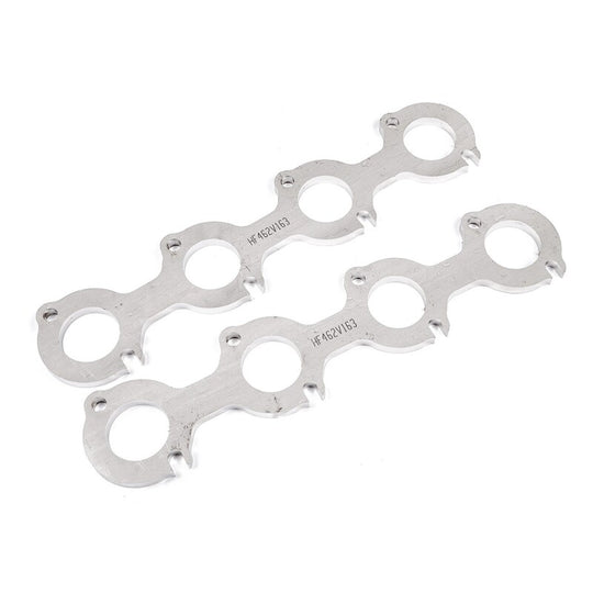 Stainless Works Small Block Ford 4.6L 2V Round Port Header 304SS Exhaust Flanges 1-3/4in Primaries - HF462V175