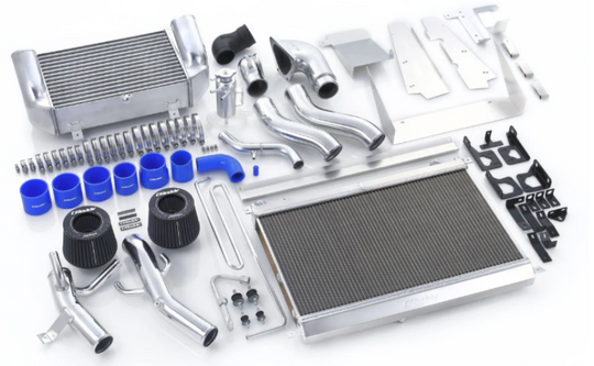 GReddy 92-02 Mazda RX-7 FD3S Ver. 2 T-19 V-Mount Full Intercooler Kit - 12040704