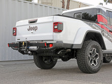 Load image into Gallery viewer, aFe 2021+ Jeep Gladiator V6-3.0L (td) Vulcan Series 3in 304SS HT DPF-Back Exhaust System - Black Tip - 49-38094-B