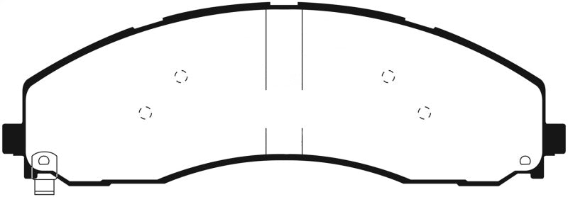 EBC 2017+ Ford F-450 Greenstuff Front Brake Pads - DP63078