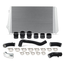 Load image into Gallery viewer, Mishimoto 17-19 GM L5P Duramax Intercooler Kit - Silver w/ WBK Pipes - MMINT-DMAX-17KSLBK