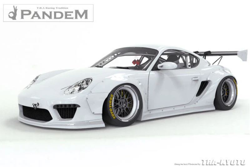 GReddy Pandem RB 09-12 Porsche Cayman V2 Front Lip Spoiler (Special Order) - 17090522