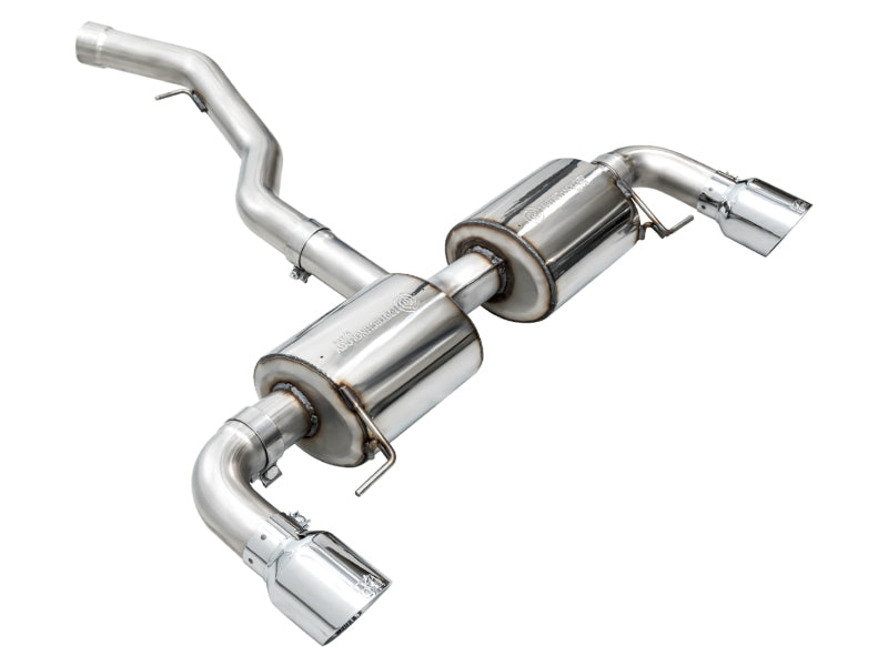 AWE Tuning 19-23 BMW 330i / 21-23 BMW 430i Base G2X Touring Axle-Back Exhaust - Chrome Silver - 3015-32429