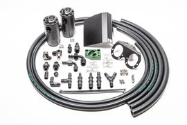 Radium 02-21 Subaru EJ-Series Fluid Lock Turbo Dual Catch Can Kit - 20-0608-FL