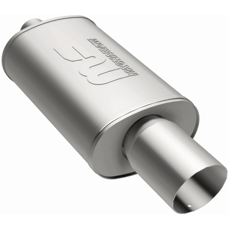 MagnaFlow Muffler W/Tip Mag SS 14X5X8 2.25/4. - 14827