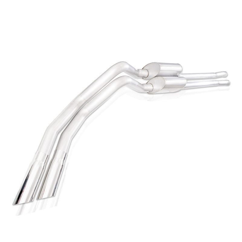 Stainless Works 15-19 Ford F150 5.0L Redline Aftermark Connection Dual 3.5in Side Exit Polished Tips - FT18CBR