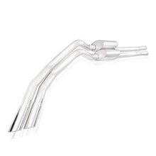 Load image into Gallery viewer, Stainless Works 15-25 Ford F150 5.0L Legend Aftermark Connection Dual 3.5in Side Exit Polished Tips - FT18CBL