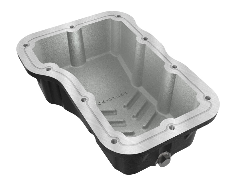 aFe POWER Transmission Pan Jeep Wrangler (JL) 18-25 L4-2.0L- Black - 46-71400B