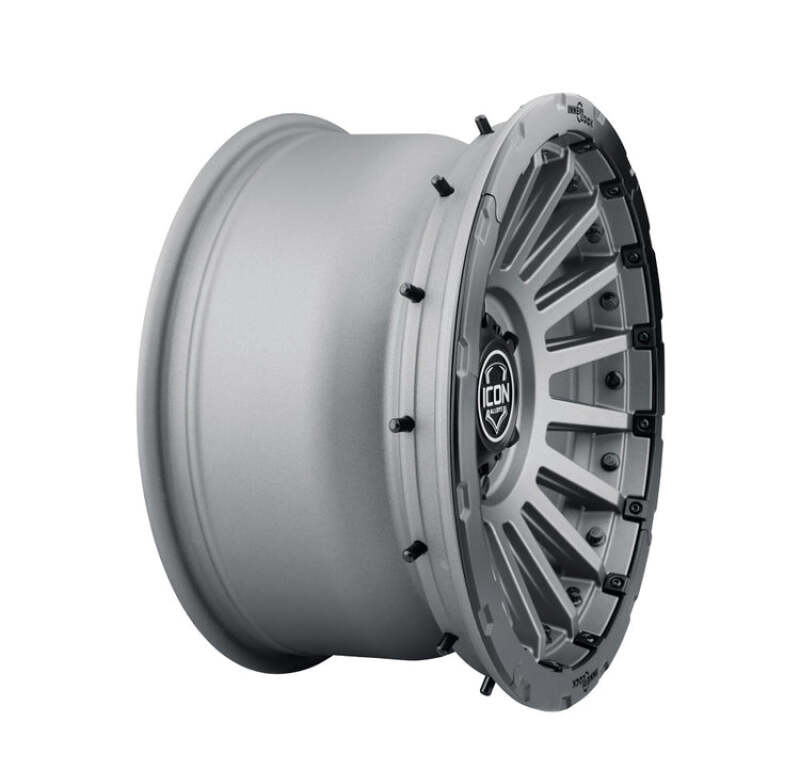 ICON Alloys Recon Pro Satin Charcoal - 18x9 / 6x5.5 / 25mm 6in BS - 23618909060CH