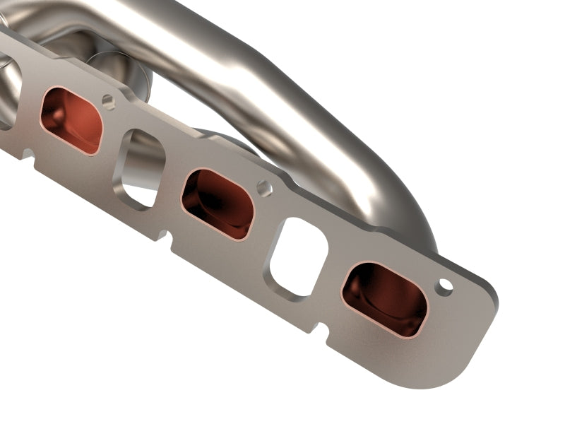 aFe Power Twisted Steel 304SS Shorty Header 2021 Ram 1500 TRX V8-6.2L - 48-32030-T