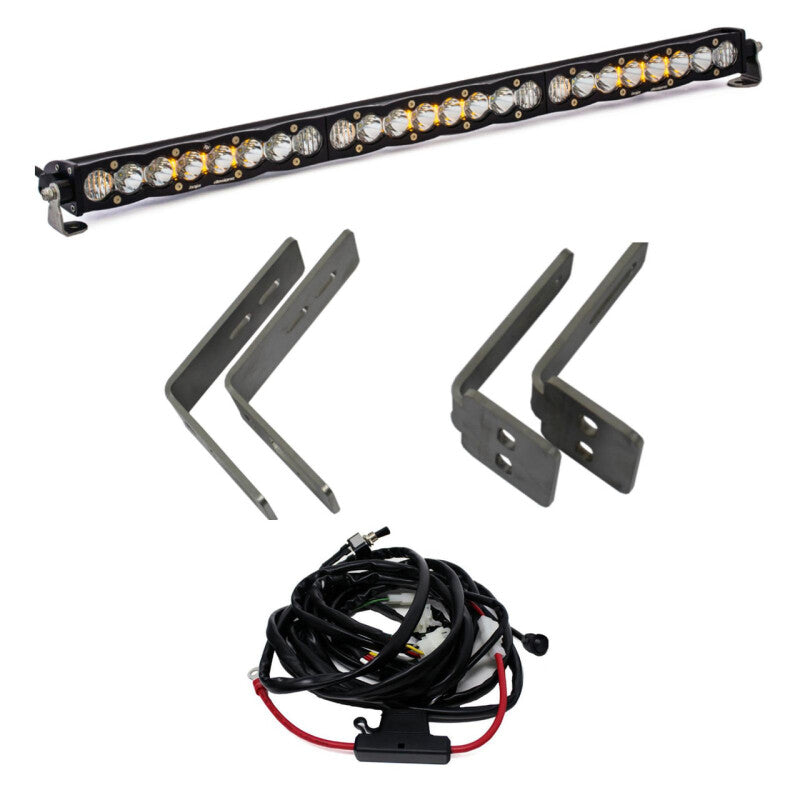 Baja Designs 11-16 Ford Super Duty S8 Series 30in Grille LED Light Bar Kit - 447792