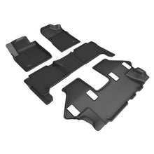 Load image into Gallery viewer, 3D MAXpider 19-24 Nissan Armada Kagu Floor Mat- Black R1 R2 R3