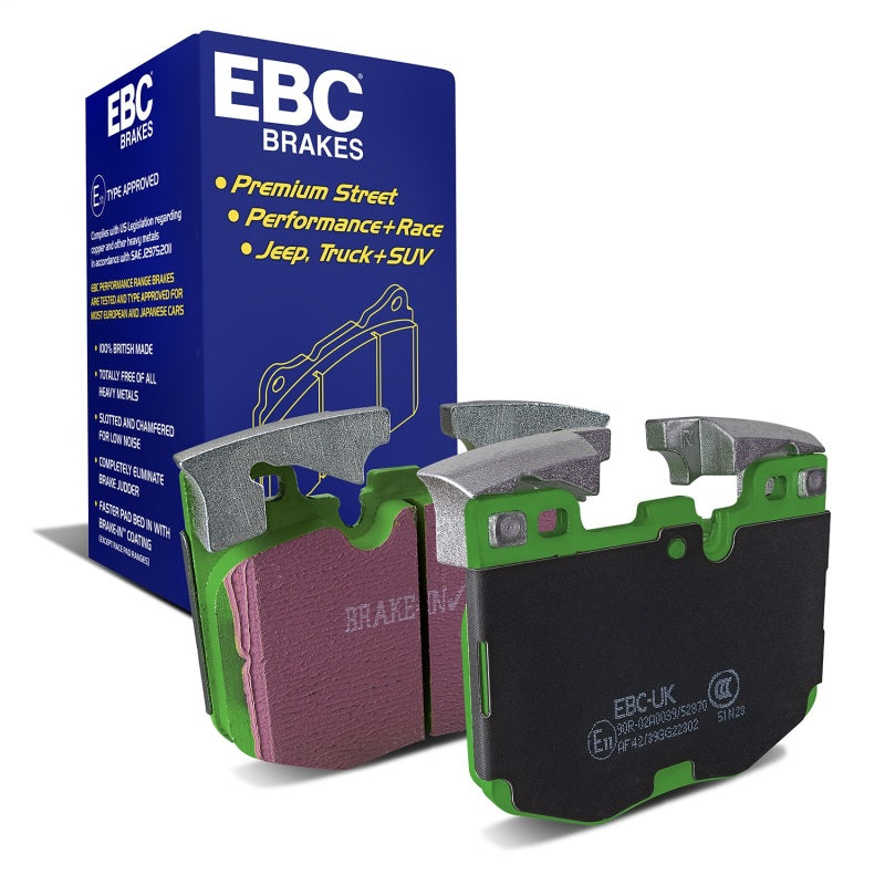 EBC 2017+ BMW 530 2.0L Turbo (G30) Greenstuff Front Brake Pads - DP22302