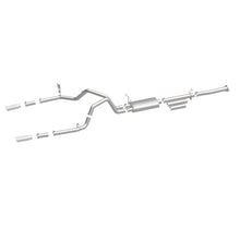 Load image into Gallery viewer, MagnaFlow Stainless Cat-Back Exhaust 2015 Chevy Silverado 2500HD 6.0L Dual Split Rear Exit 4in - 19027