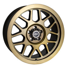Load image into Gallery viewer, Enkei Matrix 17x9 5x127 10mm Offset 108mm Bore Brushed Gold Wheel - 526-790-7310BG