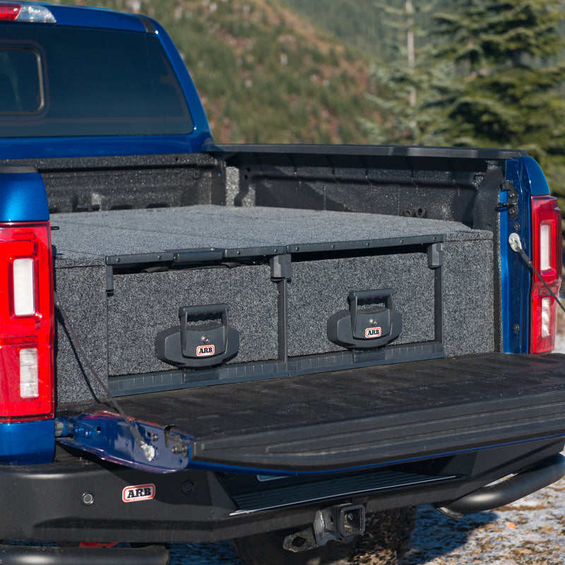 ARB 19-20 Ford Ranger Supercrew Double Cargo Drawer Kit - RDK5300020