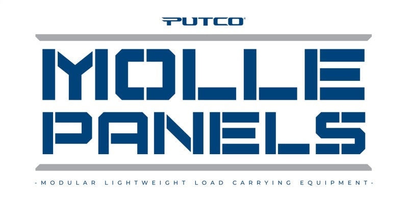 Putco 15-21 Ford F-150 - 8ft Box (Long Box) Molle Passenger Side Panel - 195122