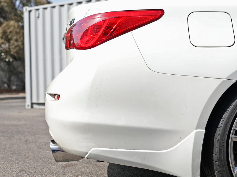 aFe Takeda 2.5in 304 SS Cat-Back Exhaust System w/ Polished Tips 16-18 Infiniti Q50 V6-3.0L (tt) - 49-36132NM-P